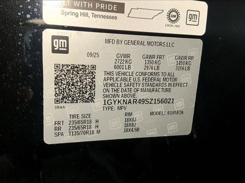 New 2025 Cadillac XT5 Luxury image 36