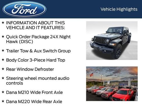 Used 2025 Jeep Gladiator Sport AWD/4WD image 4