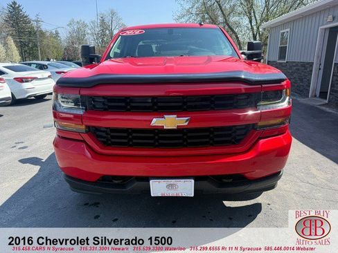 Used 2016 Chevrolet Silverado 1500 Custom w/ Custom Convenience Package AWD/4WD image 8
