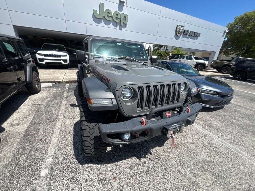 Used 2019 Jeep Wrangler Rubicon w/ LED Lighting Group AWD/4WD image 13