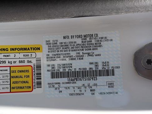 Used 2026 Ford Mustang Coupe RWD image 16