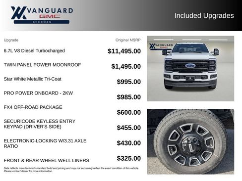 Used 2026 Ford F250 Platinum w/ FX4 Off-Road Package AWD/4WD image 9