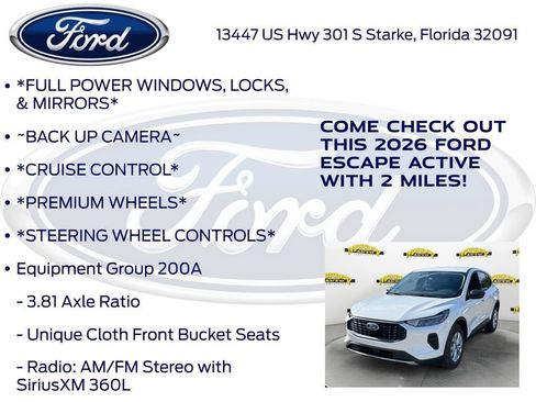 New 2026 Ford Escape Active FWD image 10