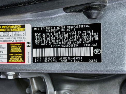 Used 2019 Toyota Avalon Limited w/ Advanced Safety Package FWD image 40