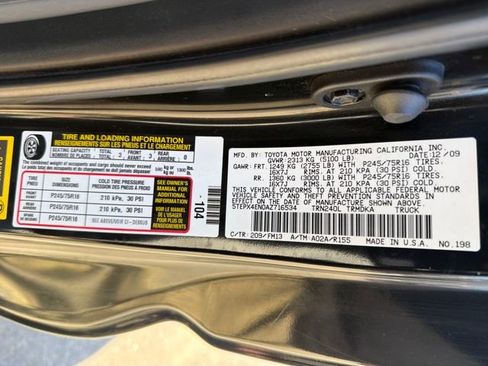 Used 2010 Toyota Tacoma 4x4 Regular Cab image 24