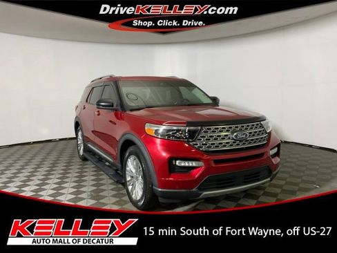 Used 2021 Ford Explorer Limited w/ Hybrid Equipment Group 310A RWD image 1