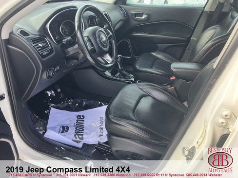 Used 2019 Jeep Compass Limited w/ Safety & Security Group AWD/4WD image 10