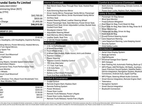 Used 2025 Hyundai Santa Fe Limited FWD image 4