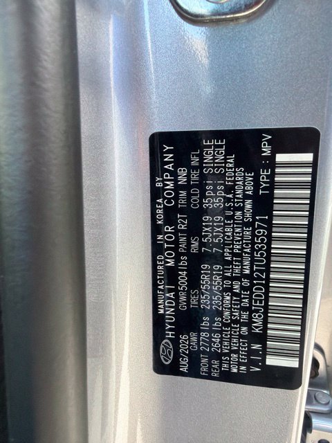 New 2026 Hyundai Tucson Limited AWD/4WD image 40