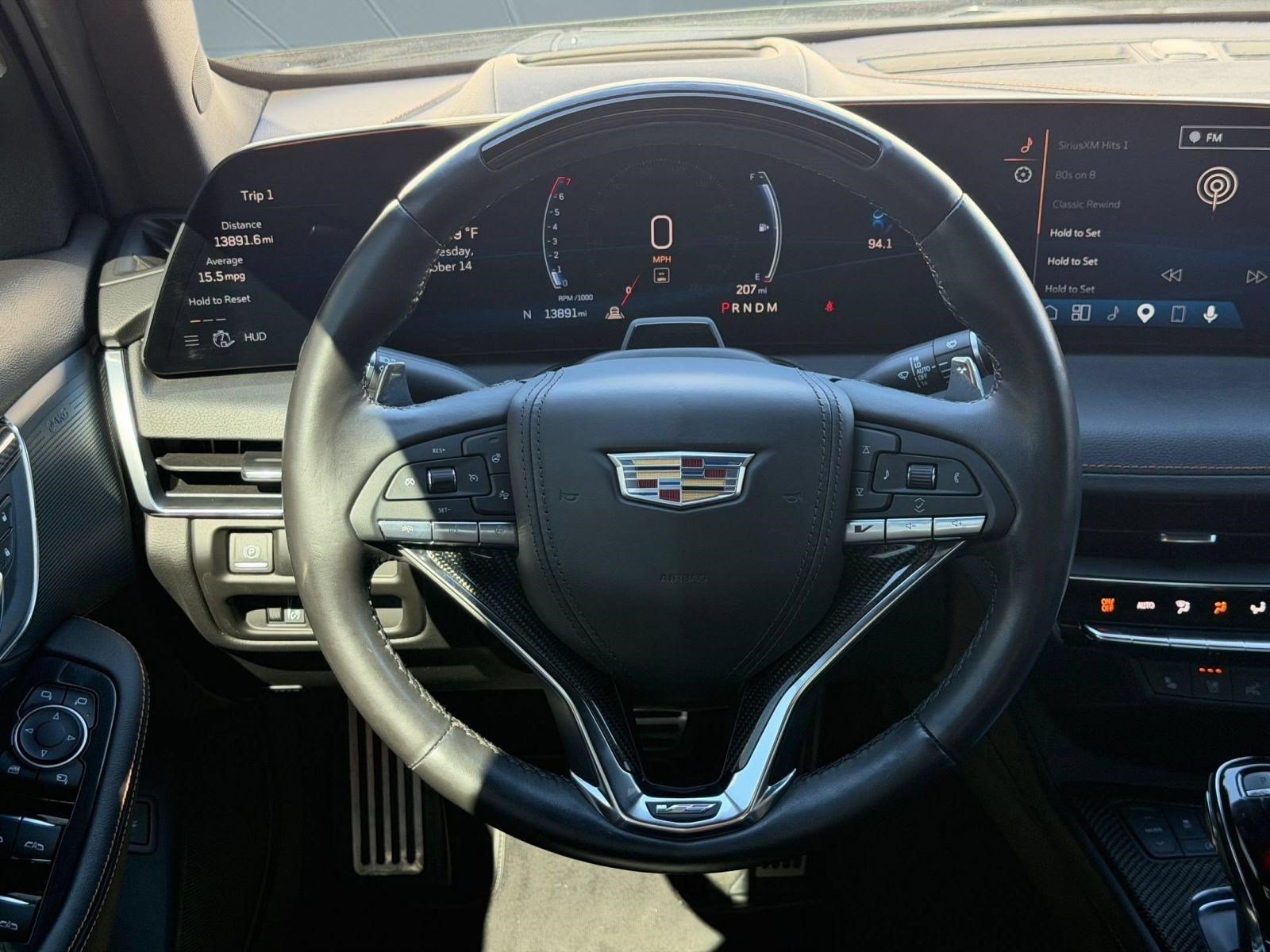 Used 2025 Cadillac CT5 V w/ LPO, ONYX Package RWD image 10