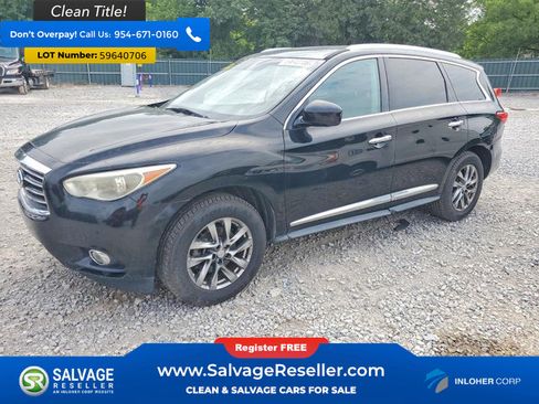 Used 2013 INFINITI JX35 AWD w/ Premium Pkg image 1