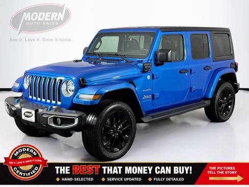Used 2023 Jeep Wrangler Unlimited Sahara w/ Dual Top Group AWD/4WD image 1