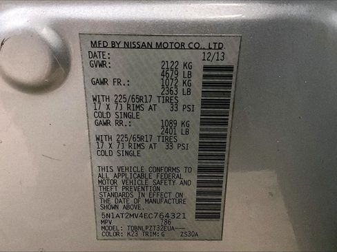 Used 2014 Nissan Rogue S image 33