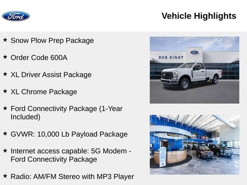New 2026 Ford F250 XL w/ XL Driver Assist Package image 2