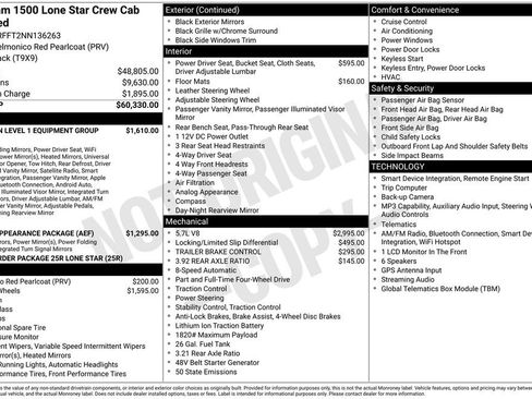 Used 2022 RAM 1500 Lone Star AWD/4WD image 26