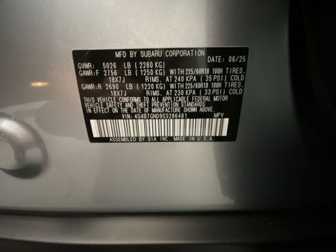 Used 2025 Subaru Outback Limited XT AWD/4WD image 28