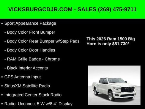 New 2026 RAM 1500 Big Horn image 27