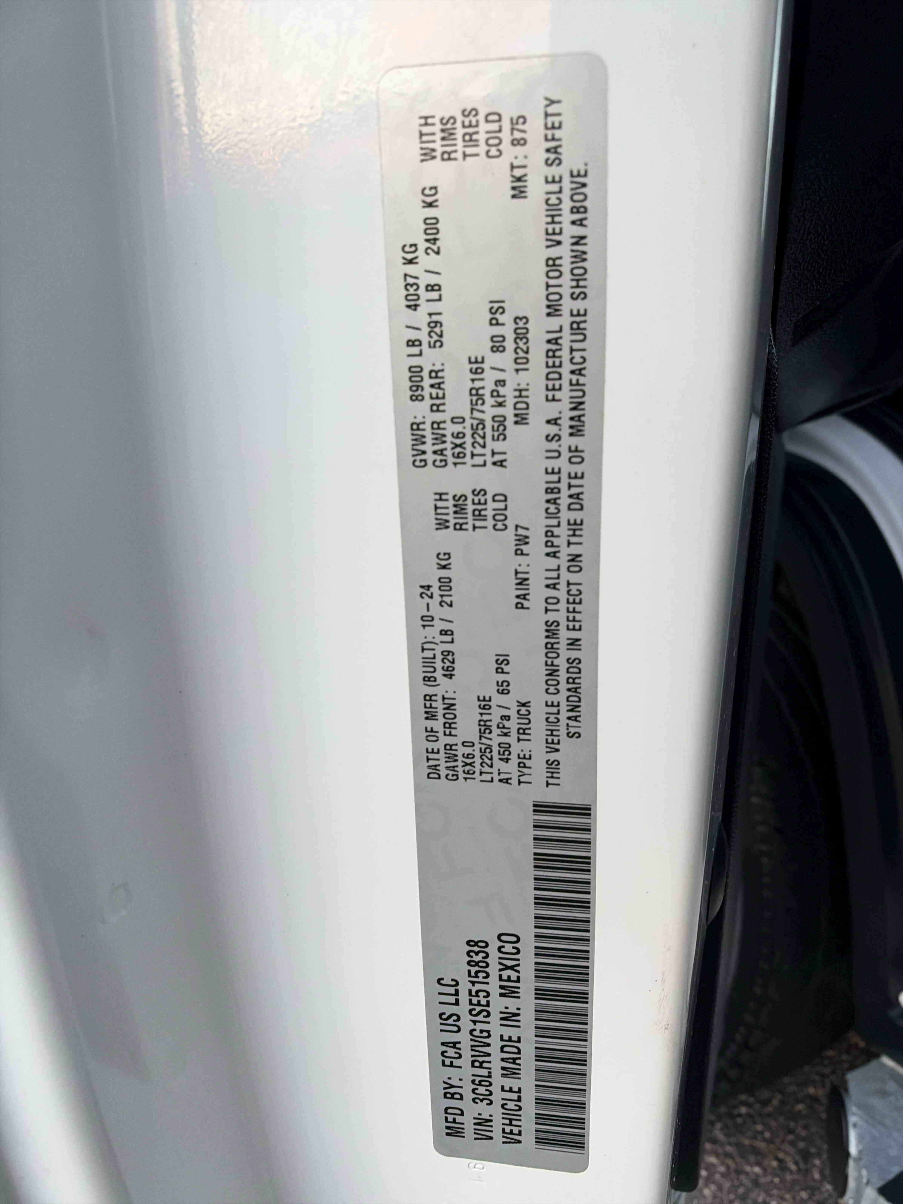 Used 2025 RAM ProMaster 2500 w/ U-Haul Equipment Group FWD image 34