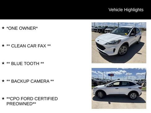 Used 2022 Ford Escape S FWD image 4