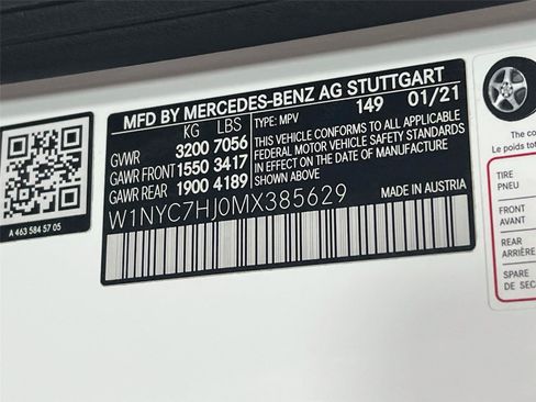 Certified 2021 Mercedes-Benz G 63 AMG 4MATIC image 32
