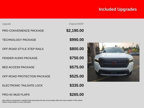 Certified 2024 Nissan Frontier PRO-4X w/ Pro Convenience Package AWD/4WD image 12