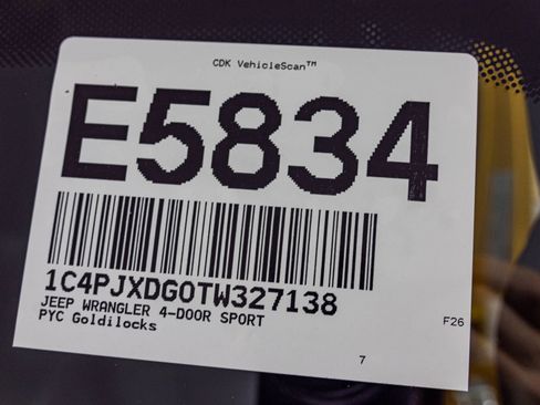 New 2026 Jeep Wrangler Unlimited Sport AWD/4WD image 42