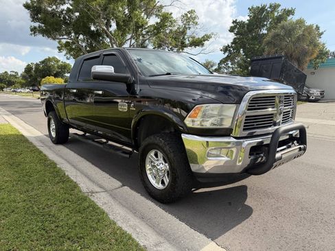 Used 2012 RAM 3500 Laramie Longhorn w/ HD Snow Plow Prep Group AWD/4WD image 2