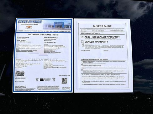 Certified 2021 Chevrolet Silverado 1500 LTZ image 26