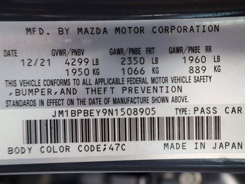 Used 2022 MAZDA MAZDA3 s AWD/4WD image 19