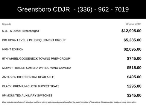 New 2026 RAM 2500 Big Horn image 5