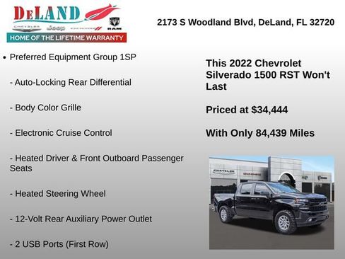 Used 2022 Chevrolet Silverado 1500 RST w/ Z71 Off-Road Package AWD/4WD image 18