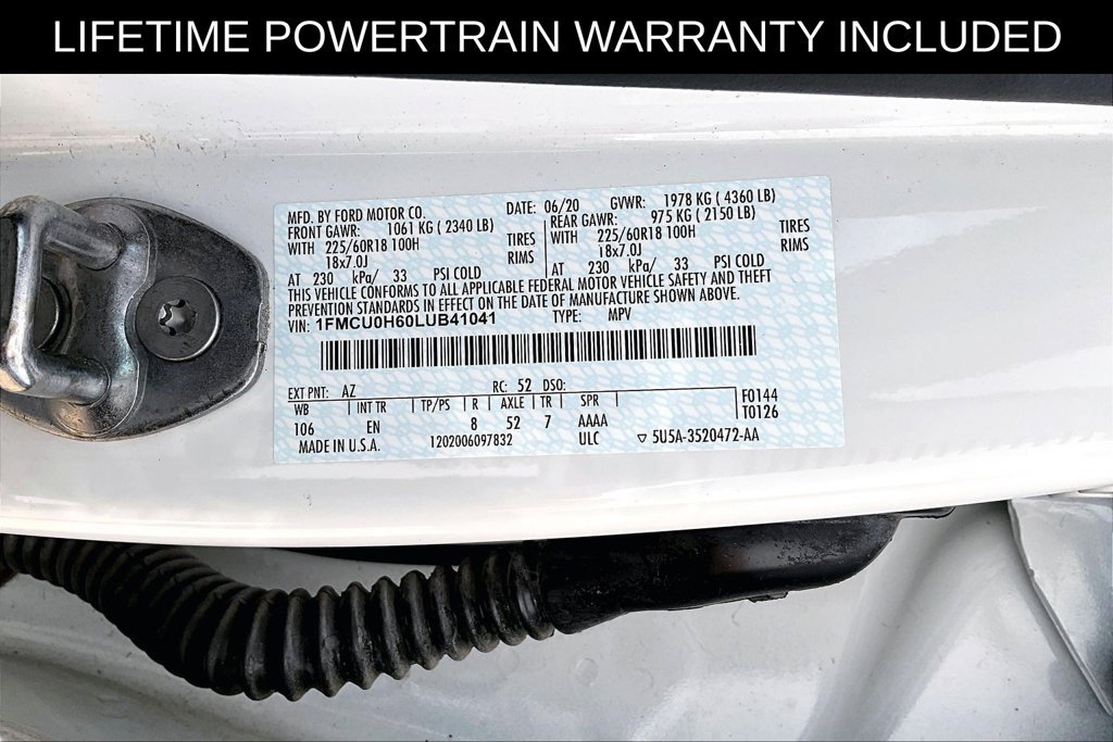 Used 2020 Ford Escape SEL FWD image 40