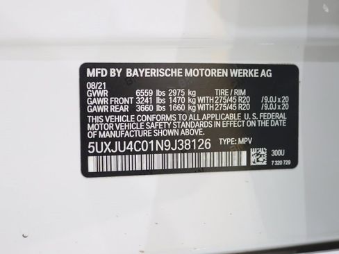 Used 2022 BMW X5 M50i image 45