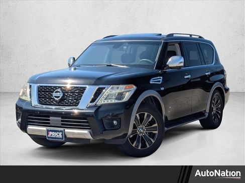 Used 2017 Nissan Armada Platinum w/ Captain Seat Package image 1