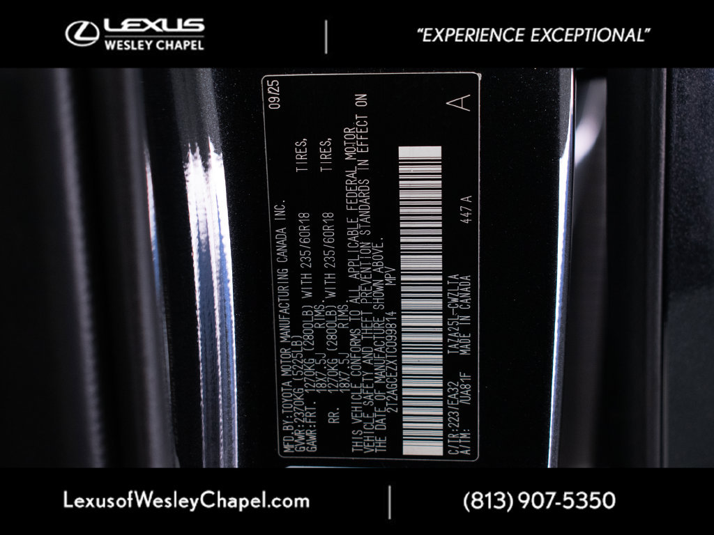 Certified 2026 Lexus NX 350 AWD w/ Cold Area Package image 24