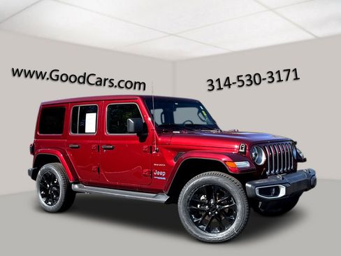 Certified 2021 Jeep Wrangler Unlimited Sahara w/ Cold Weather Group image 1