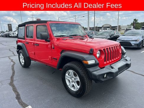 Used 2022 Jeep Wrangler Unlimited Sport AWD/4WD image 21