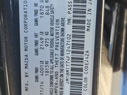 Used 2015 MAZDA MAZDA3 i SV image 15