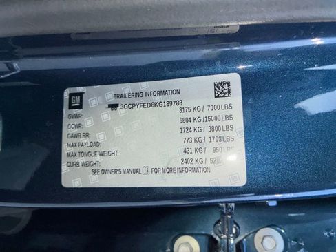 Used 2019 Chevrolet Silverado 1500 LT Trail Boss image 30