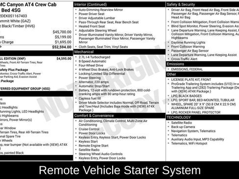 New 2025 GMC Canyon AT4 w/ Nightfall Edition image 8