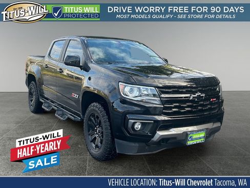 Used 2022 Chevrolet Colorado Z71 w/ Z71 Midnight Edition AWD/4WD image 1