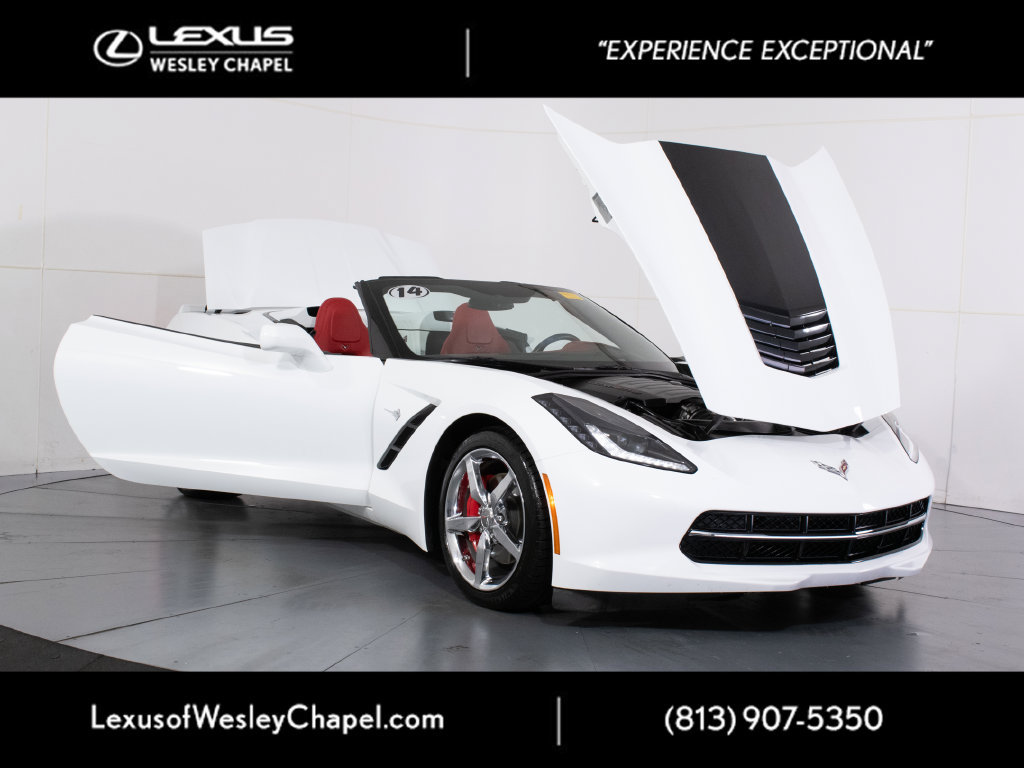 Used 2014 Chevrolet Corvette Stingray Convertible w/ 3LT Preferred Equipment Group RWD image 10