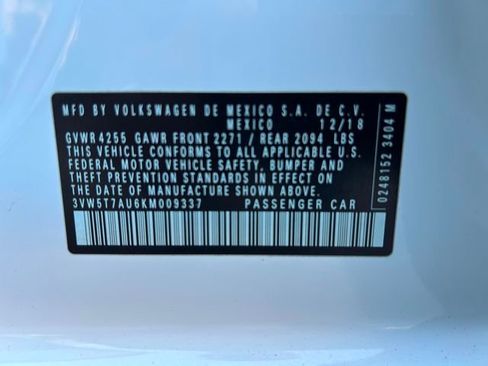 Used 2019 Volkswagen GTI SE w/ SE Experience Package image 19