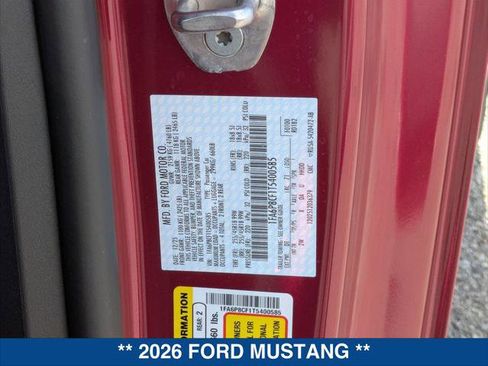 New 2026 Ford Mustang GT image 20