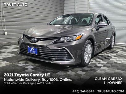 Used 2021 Toyota Camry LE w/ Cold Weather Package