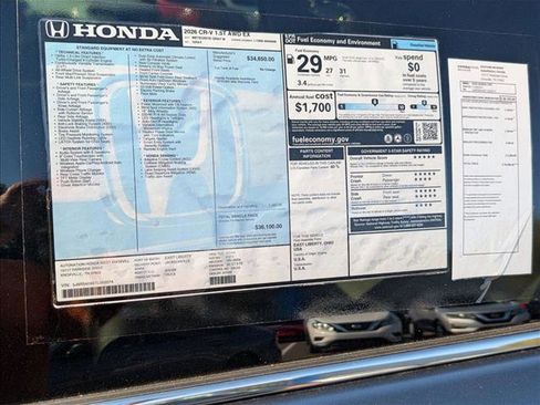 New 2026 Honda CR-V EX image 17