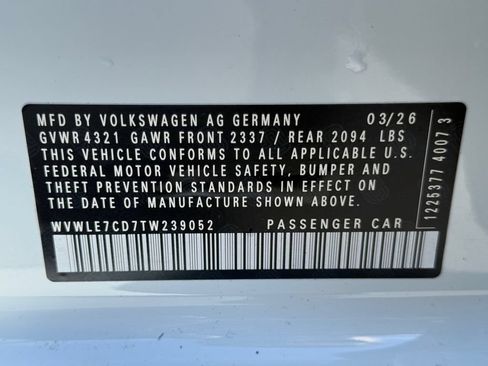 New 2026 Volkswagen GTI S FWD image 26