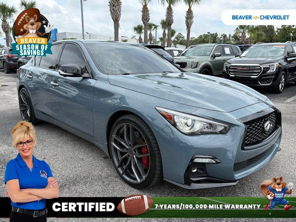 Used 2023 INFINITI Q50 Red Sport 400 AWD/4WD image 9