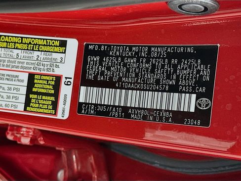 Certified 2025 Toyota Camry LE w/ Convenience Package FWD image 32