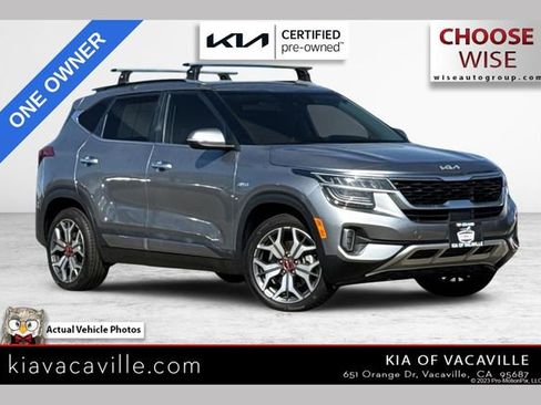 Certified 2023 Kia Seltos SX w/ SX Sunroof Package AWD/4WD image 1
